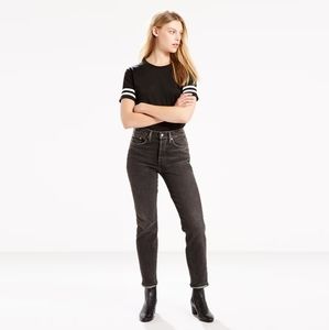 Levi's Wedgie Fit Jean, US 25, Black